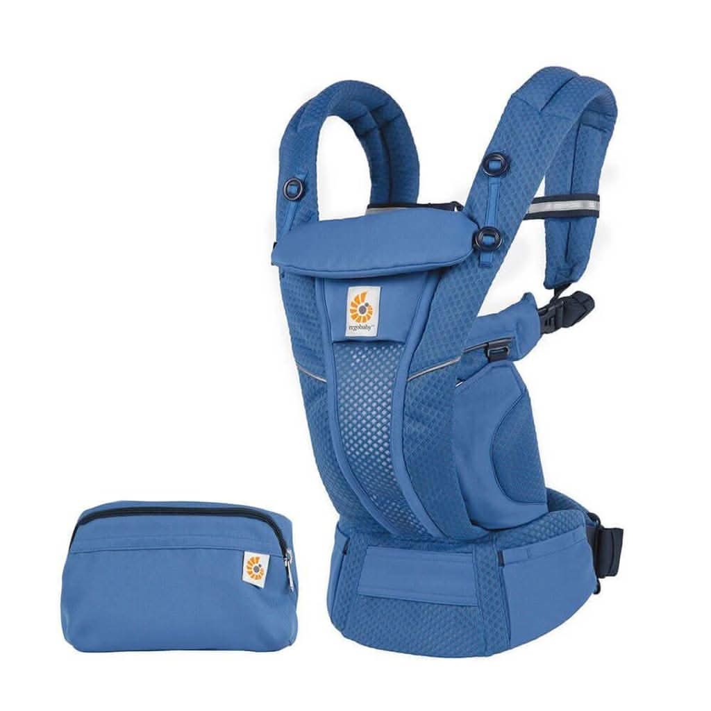 Ergobaby Omni Breeze Baby Carrier-Baby Carriers-Ergobaby-Sapphire Blue-ANB Baby Store