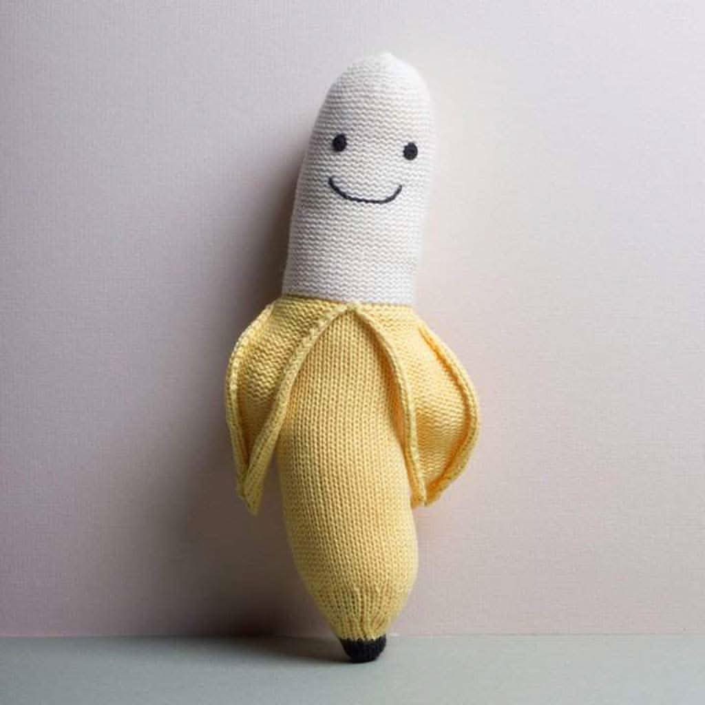 Estella Banana Organic Stuffed and Plush Baby Toy-Plush Toys-Estella-ANB Baby Store