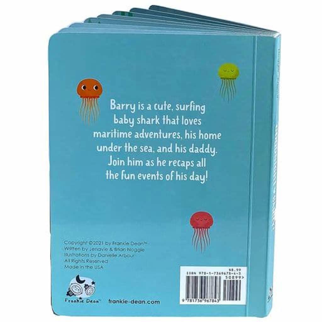 Frankie Dean Dream Blanket and Book, Barry the Shark, ANB BABY