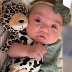 Frankie Dean Dream Blanket and Book, Nikki the Leopard, ANB BABY
