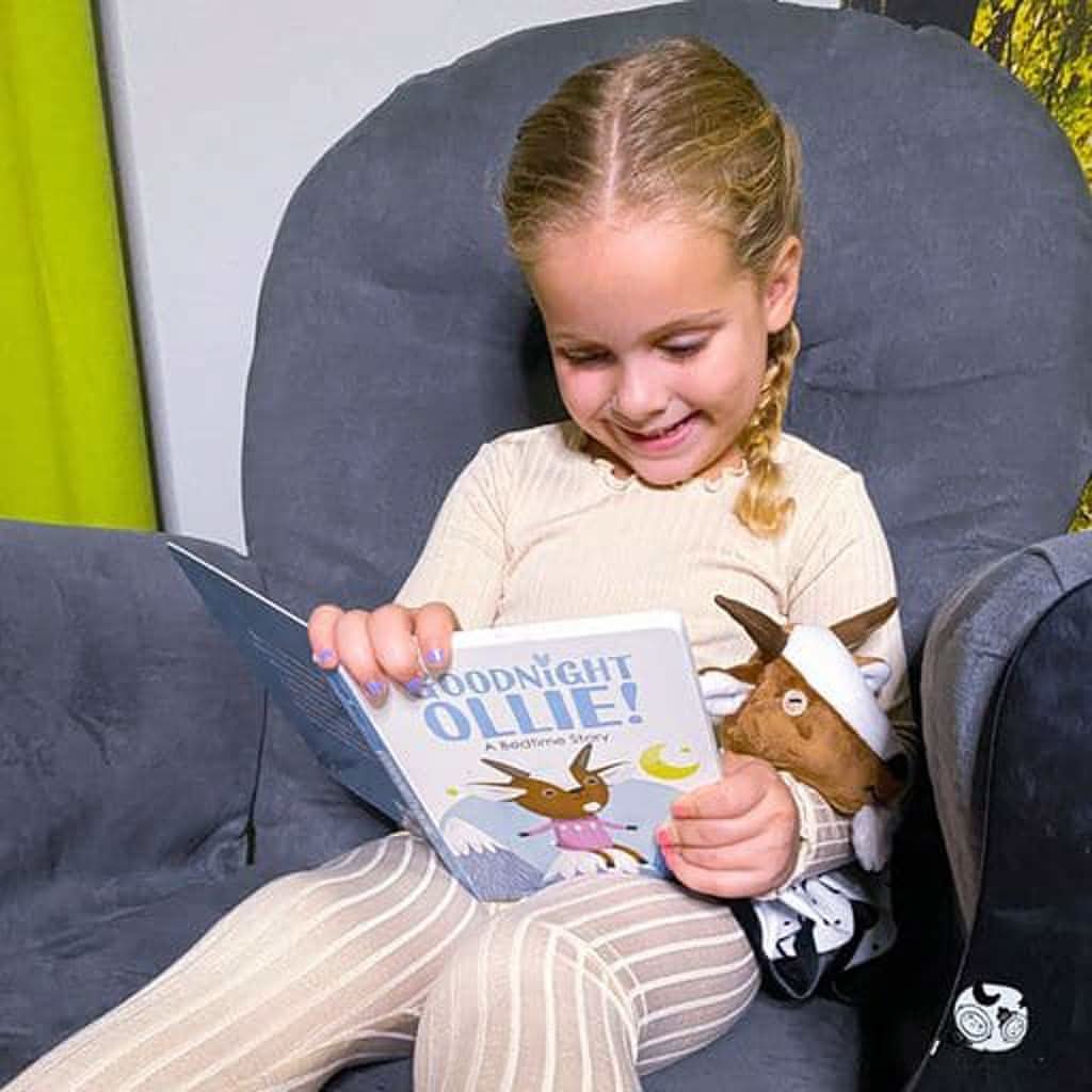 Frankie Dean Dream Blanket and Book, Ollie the Goat, ANB BABY