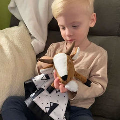 Frankie Dean Dream Blanket and Book, Ollie the Goat, ANB BABY