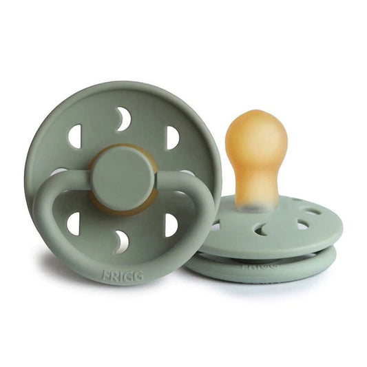 Frigg Natural Rubber Pacifier Moon Phase, Sage - ANB Baby