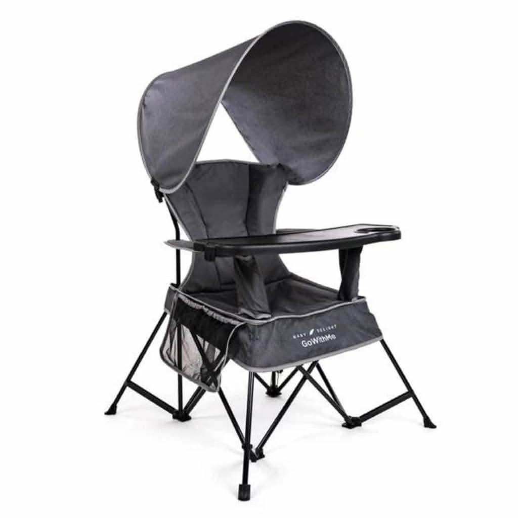 Go With Me Grand Deluxe Portable Chair for Kids-High Chairs-Go With Me-Grey-ANB Baby Store