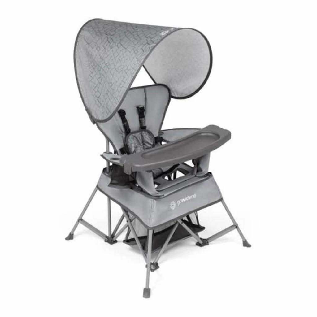 Go With Me Venture Deluxe Portable Chair-High Chairs-Go With Me-Elephant Grey-ANB Baby Store