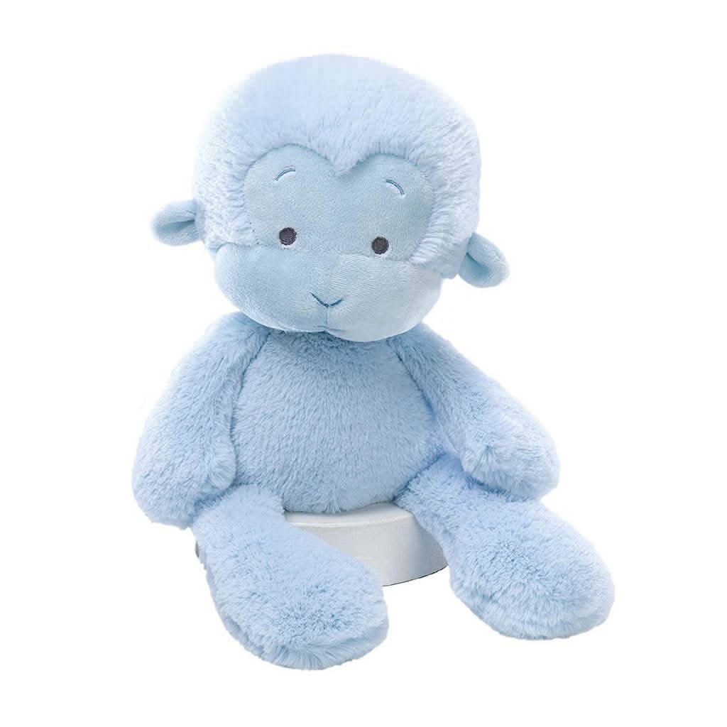 Gund Baby Meme Monkey 14 Inch Small Plush - Blue-Plush Toys-GUND-ANB Baby Store
