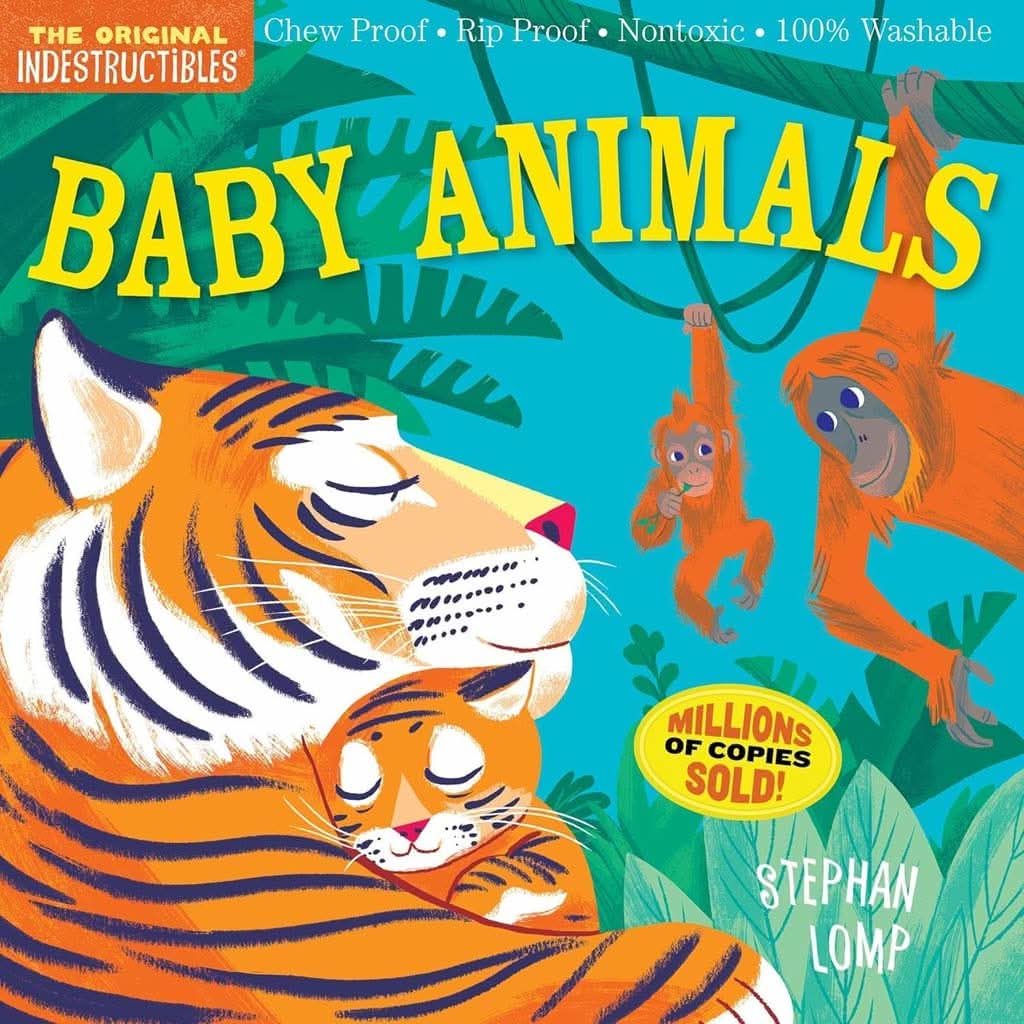 Indestructibles: Baby Animals, Paperback-Learning & S.T.E.M-Workman Publishing Company-Baby Animals-ANB Baby Store