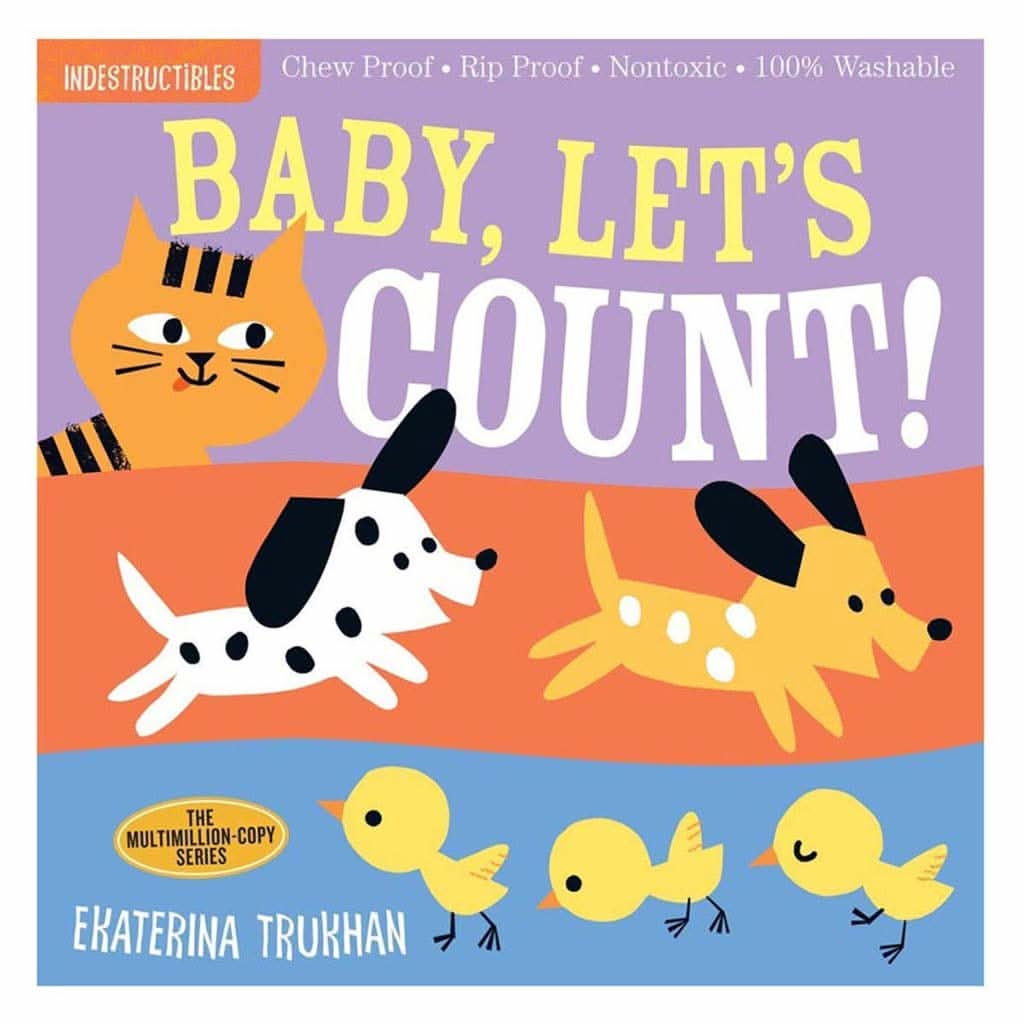 Indestructibles: Baby Let's Count, Paperback-Learning & S.T.E.M-Workman Publishing Company-ANB Baby Store