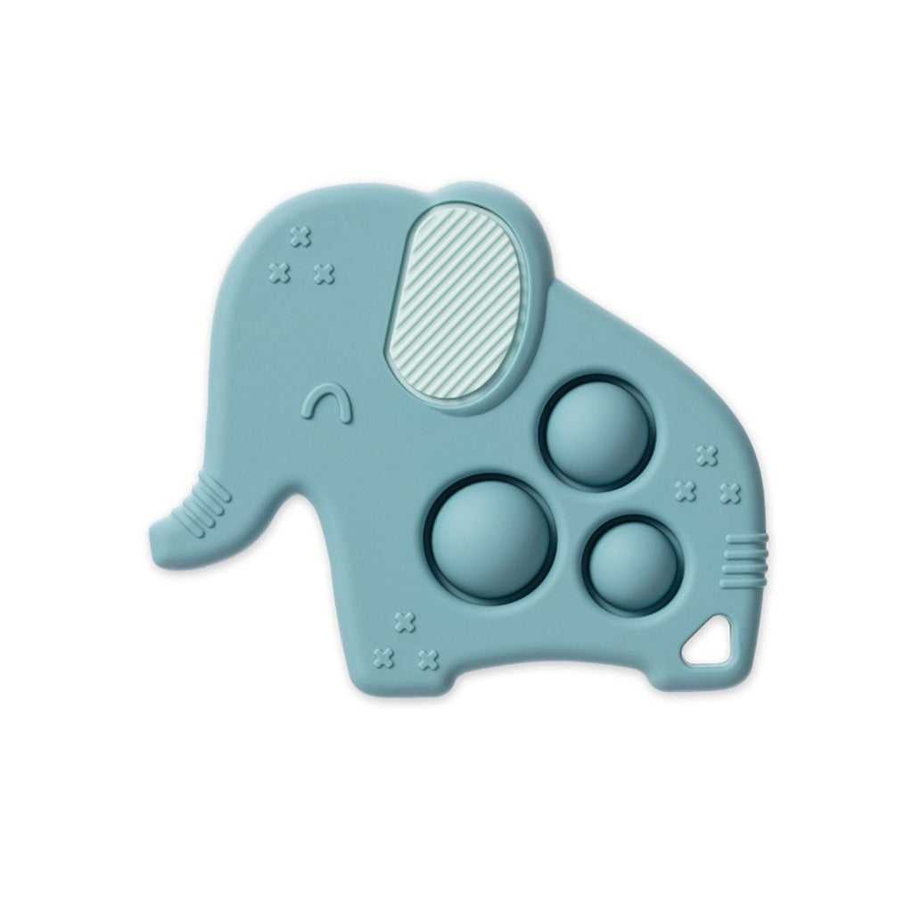Itzy Pop Sensory Popper Toy, Elephant-Teething Toys-Itzy Ritzy-ANB Baby Store