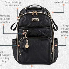 Itzy Ritzy Boss Backpack Large Diaper Bag, ANB BABY