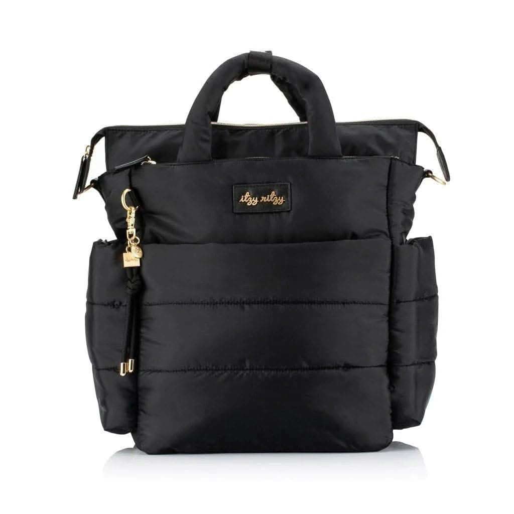 Itzy Ritzy Dream Convertible Diaper Bag-Diaper Bags-Itzy Ritzy-Midnight Black-ANB Baby Store