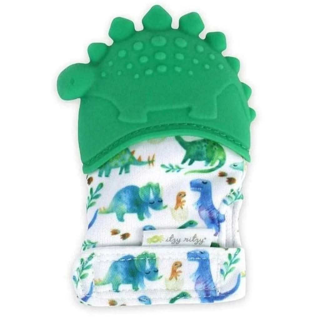 Itzy Ritzy Teething Mitt-Teething Toys-Itzy Ritzy-Dino-ANB Baby Store
