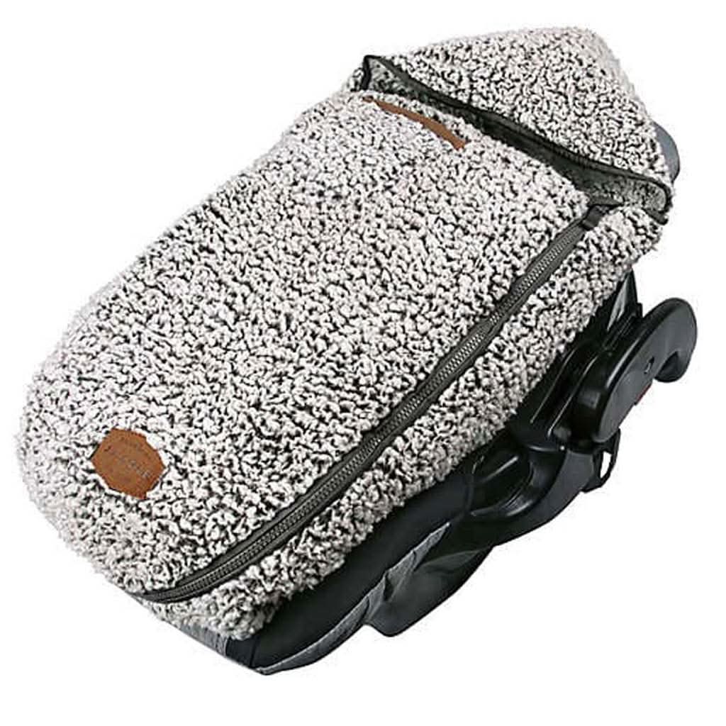 JJ Cole Cuddly BundleMe, Gray Car Seat Cover-Car Seat Accessories-JJ Cole-ANB Baby Store