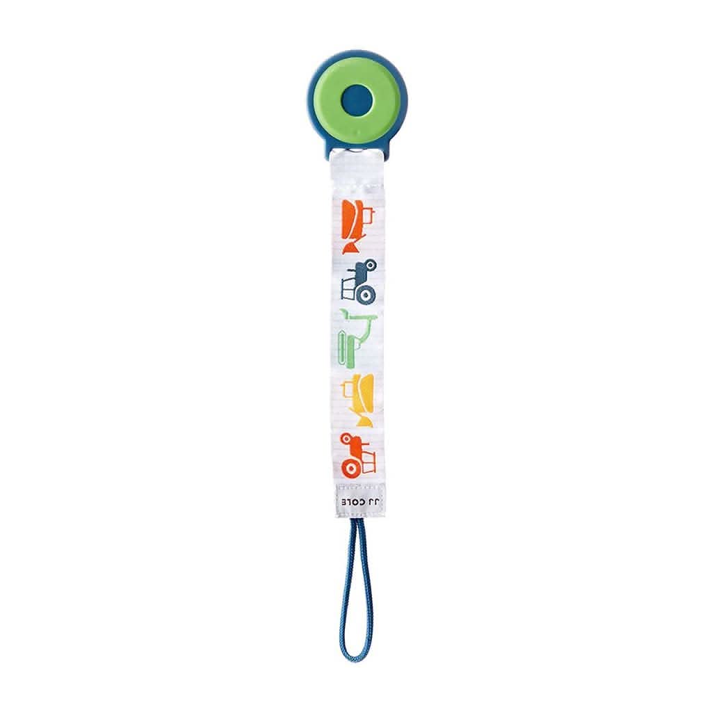 JJ COLE Pacifier Clip - Big Diggers-Pacifiers & Accessories-JJ Cole-Multicolor-ANB Baby Store