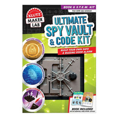 Klutz Maker Lab: Ultimate Spy Vault & Code Kit, ANB BABY