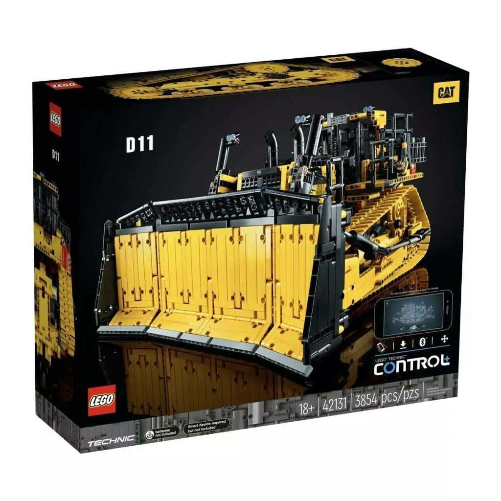 Lego App - Controlled Technic Cat D11 Bulldozer Building Set, ANB BABY