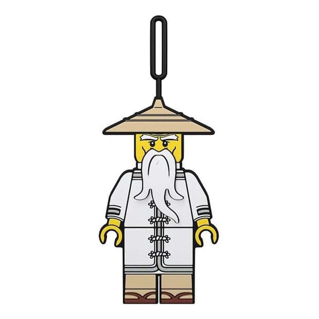 LEGO Ninjago Movie Luggage Tag Wu-Building Blocks & Sets-LEGO-ANB Baby Store
