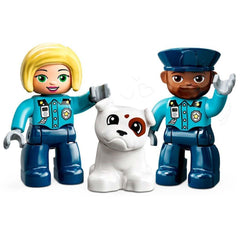Lego Police Station & Helicopter Building Toy, ANB BABY