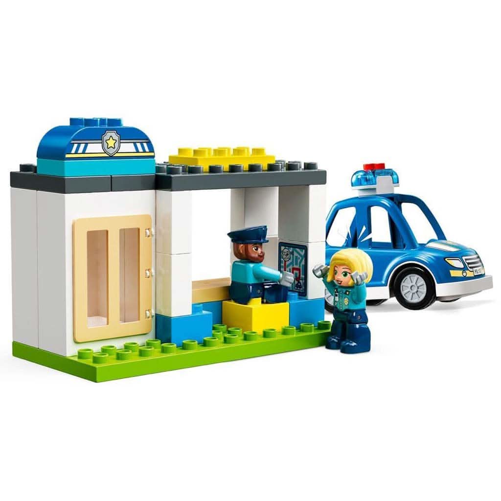 Lego Police Station & Helicopter Building Toy-Building Blocks & Sets-LEGO-ANB Baby Store