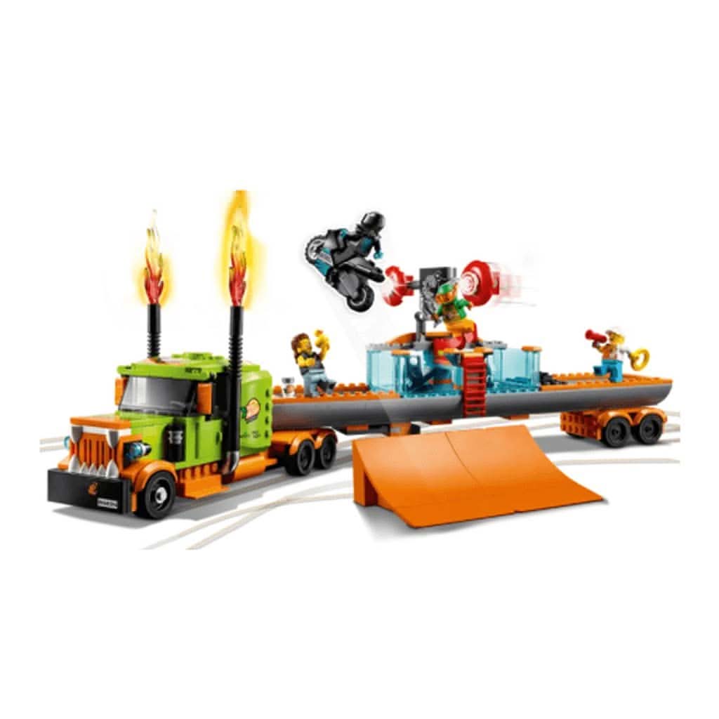 Lego Stunt Show Truck Building Set, 420-Pieces-Building Blocks & Sets-LEGO-ANB Baby Store