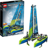 Lego Technic Catamaran Model Sailboat Building Kit, 404 Pieces - ANB Baby
