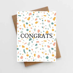 Lemon Milk Paper Congratulations Card, ANB BABY