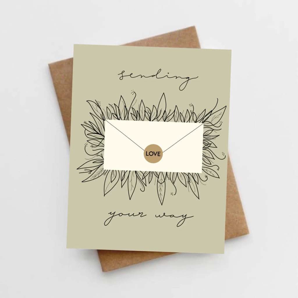 Lemon Milk Paper Sending You Love Card-Gifts-Lemon Milk Paper-ANB Baby Store