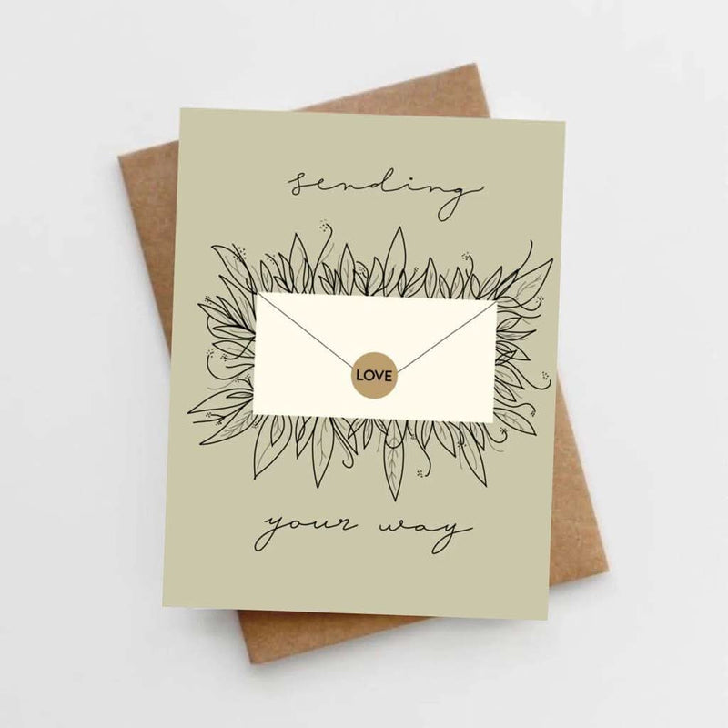 Lemon Milk Paper Sending You Love Card - ANB Baby