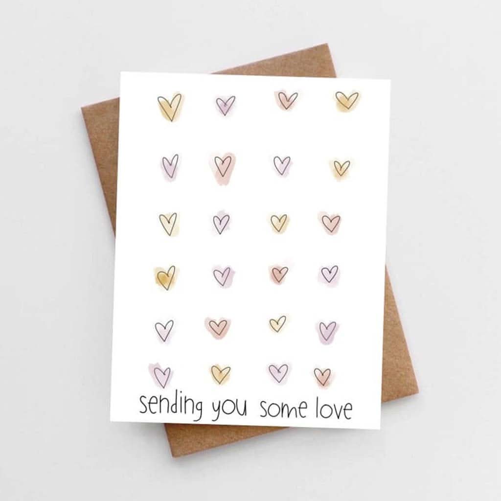 Lemon Milk Paper Sending you some love Card-Gifts-Lemon Milk Paper-ANB Baby Store