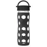 Life Factory Onyx Glass Water Bottle, 16 oz. - ANB Baby