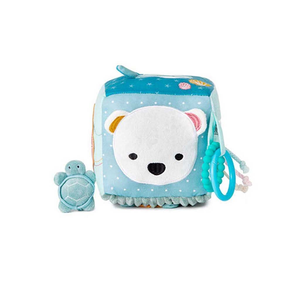 Little Big Friends Activity Cube-Plush Toys-Little Big Friends-Ocean Animals-ANB Baby Store