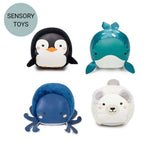 Little Big Friends Ocean Animals Soft Balls, Set of 4 - ANB Baby