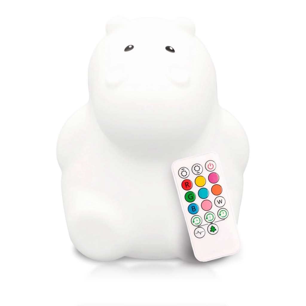 Lumi Pets Hippo Night Light-Nursery Decor-Lumieworld-ANB Baby Store