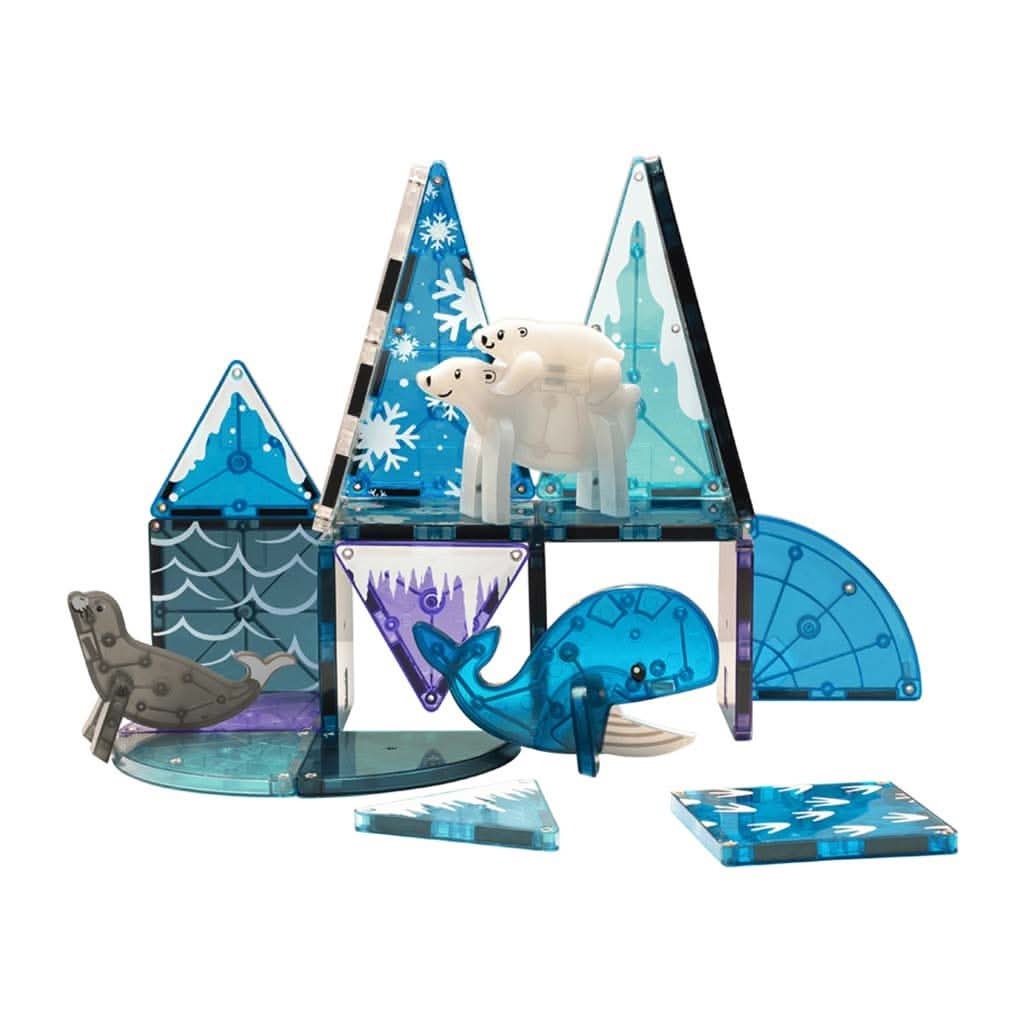 Magna-Tiles Arctic Animals, 25-Piece Set-Building Blocks & Sets-Magna-Tiles-ANB Baby Store