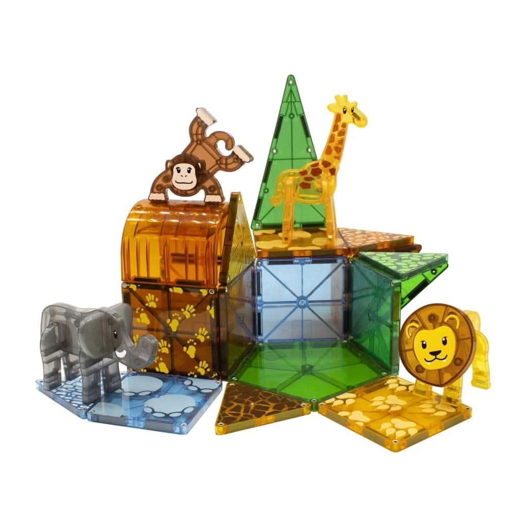 Magna-Tiles Safari Animals, 25-Piece Set-Building Blocks & Sets-Magna-Tiles-ANB Baby Store