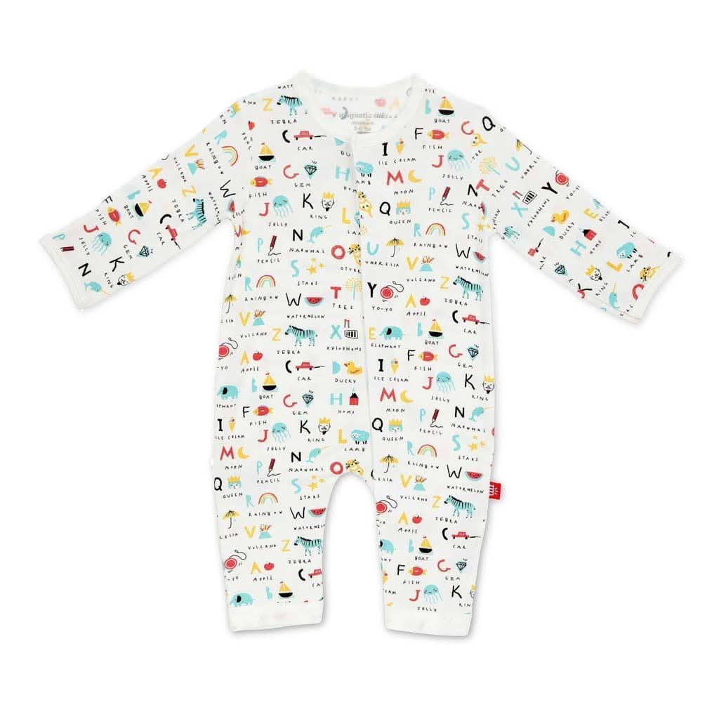 Magnetic Me ABC Love Modal Magnetic Coverall-Clothing-Magnetic Me-9-12 Month-ANB Baby Store