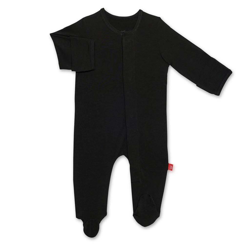 Magnetic Me Onyx Modal Magnetic Footie-Clothing-Magnetic Me-6-9 Months-ANB Baby Store