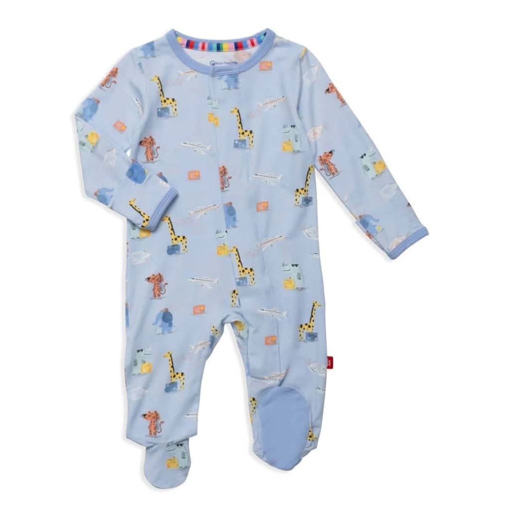 Magnetic Me Ready Jet Go Modal Magnetic Me Footie-Clothing-Magnetic Me-3-6 Months-ANB Baby Store