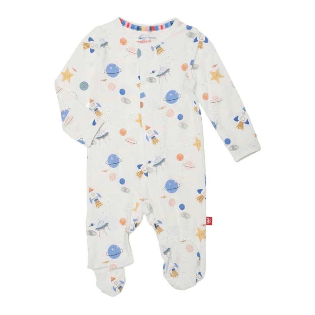 Magnetic Me Stellar Tails Magnetic Footie-Clothing-Magnetic Me-3 - 6 Month-ANB Baby Store