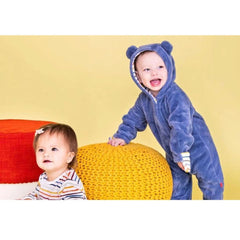 Magnetic Me Winter Sky with Multi - Stripe Lining Minky Magnetic Pram, ANB BABY