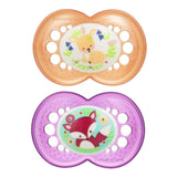 MAM Animal Silicone Orthodontic Pacifiers 0 - 6m Assorted Styles - ANB Baby