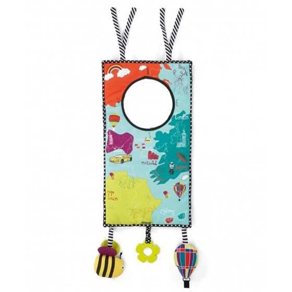 Baby car activity panel outlet