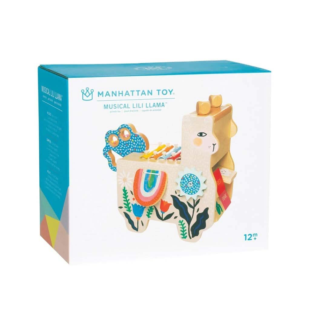 Manhattan Toy Lili Llama Musical Wooden Toy, ANB BABY