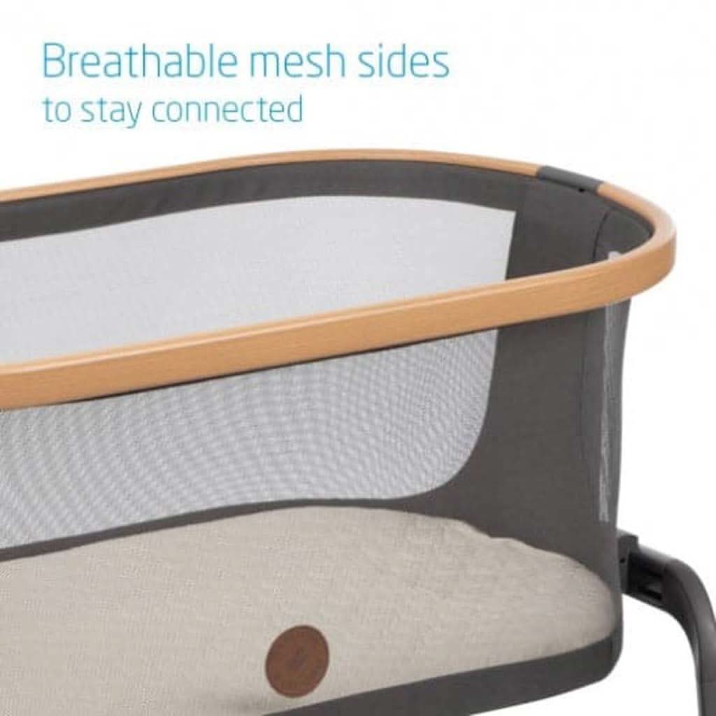 maxi-cosi iora side sleeper crib Maxi Cosi Iora Bedside Bassinet Classic Graphite