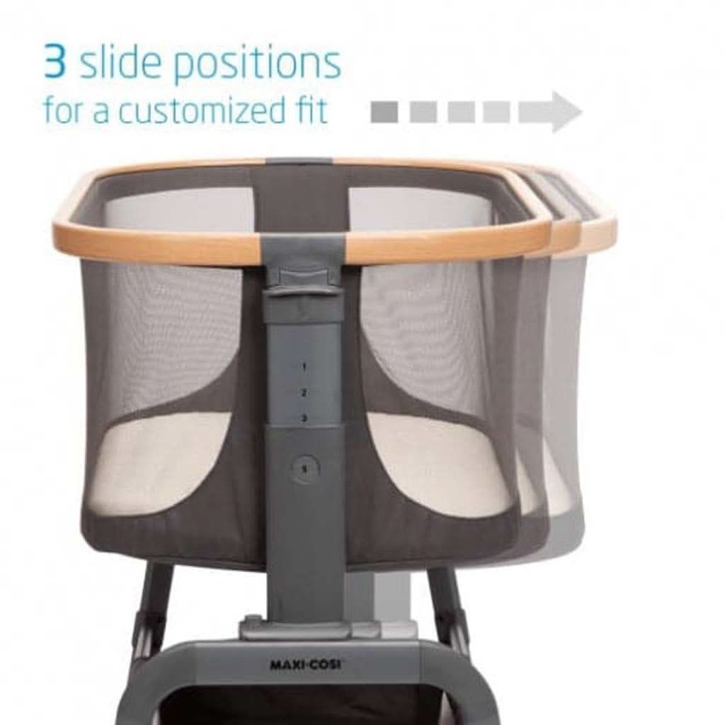 maxi cosi lara bassinet Maxi Cosi Iora Bedside Bassinet Classic Graphite