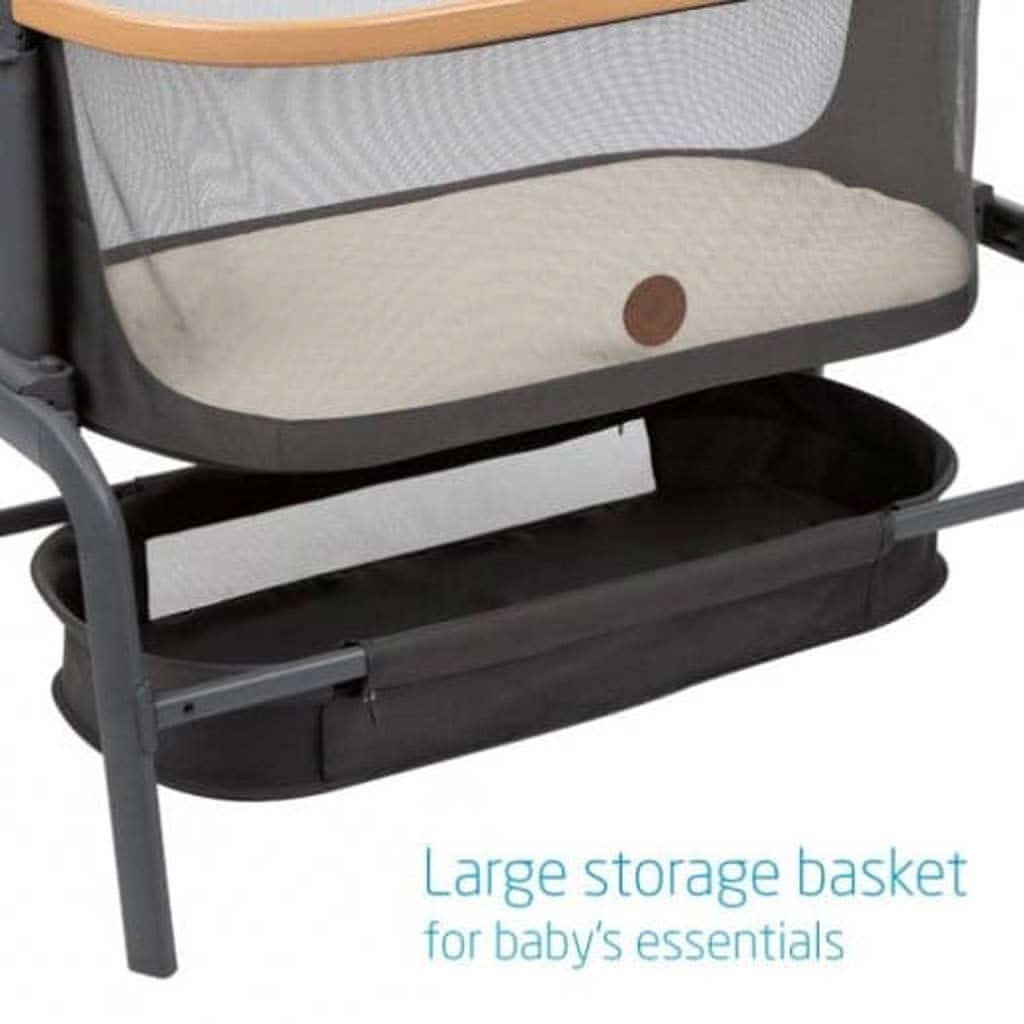 co sleeper maxi cosi Maxi Cosi Iora Bedside Bassinet Classic Graphite