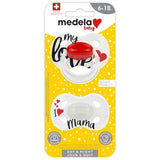 Medela Baby Day & Night Pacifier, My Love design, 2 Pack - ANB Baby