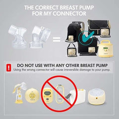 Medela Spare or Replacement PersonalFit Connectors, ANB BABY