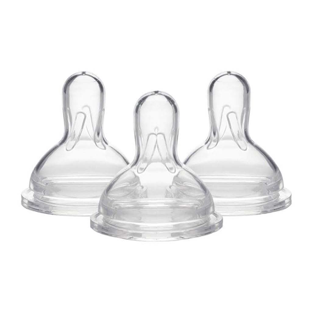 Medela Wide Base Nipples - Pack of 3-Feeding Bottles-Medela-Medium Flow-ANB Baby Store