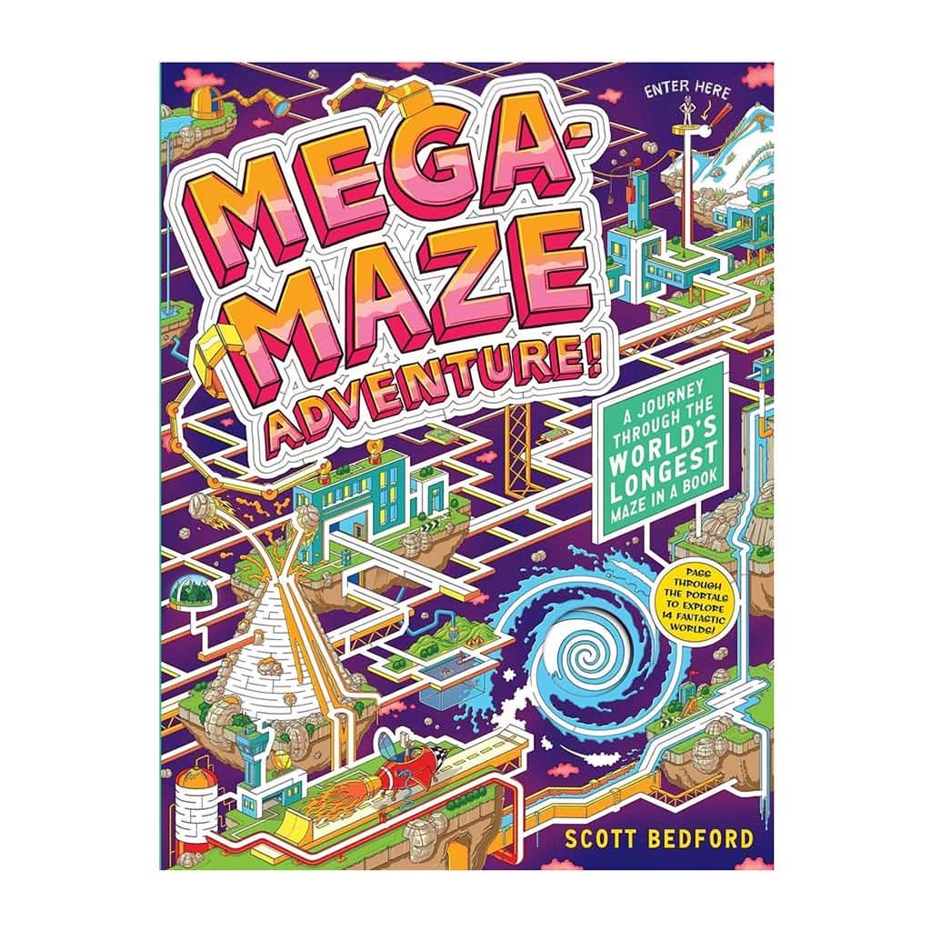 Mega-Maze Adventure! Hardcover-Learning & S.T.E.M-Workman Publishing Company-ANB Baby Store